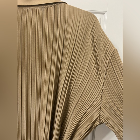 NWT Mango Pleated Wrap Dress - Picture 12 of 13